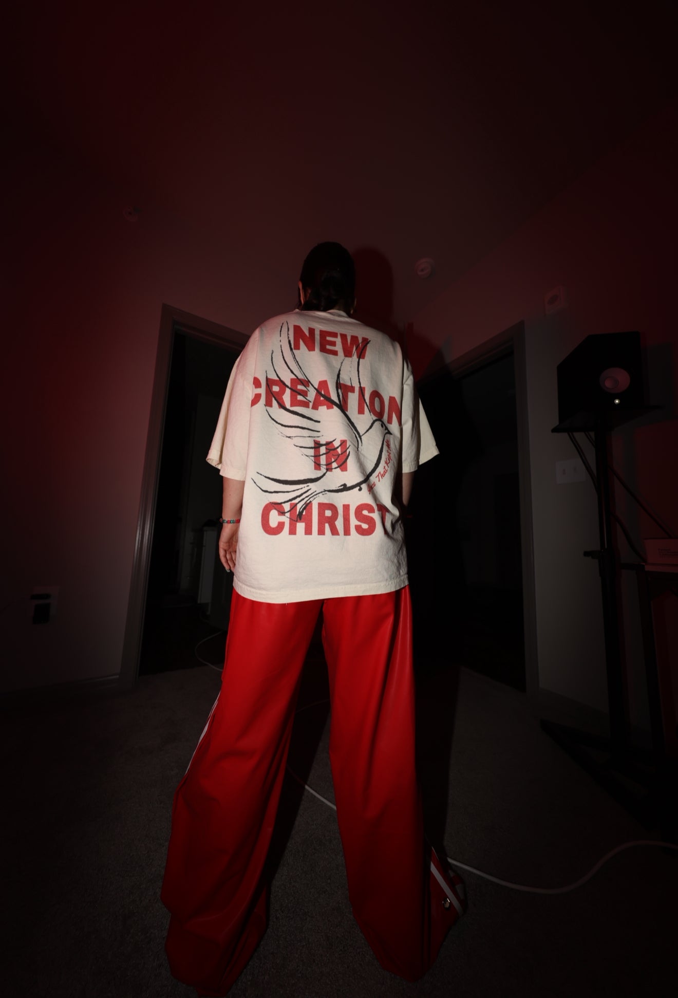 NEW CREATION IN CHRIST CRÈME T SHIRT UNISEX