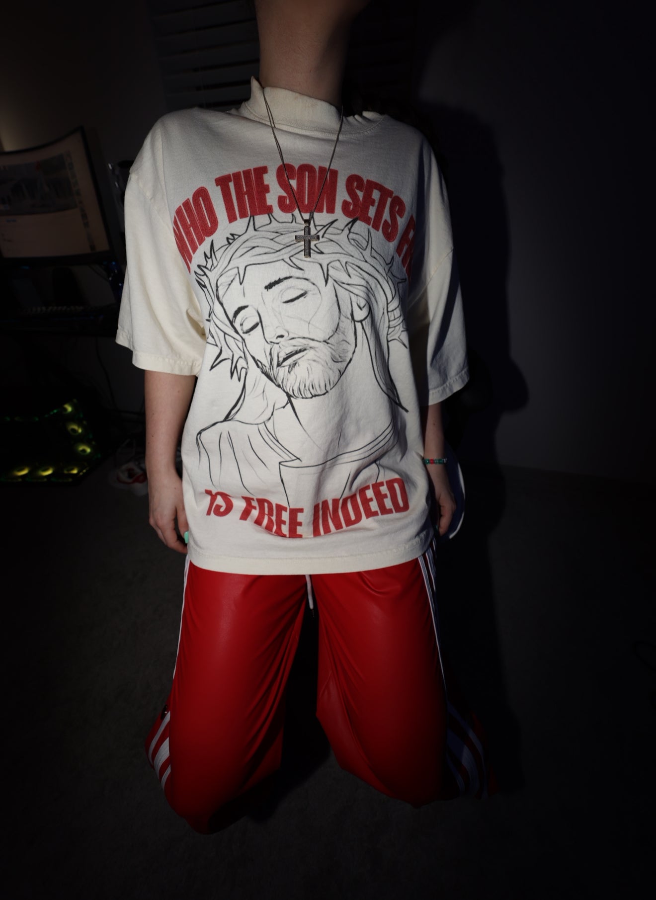 NEW CREATION IN CHRIST CRÈME T SHIRT UNISEX