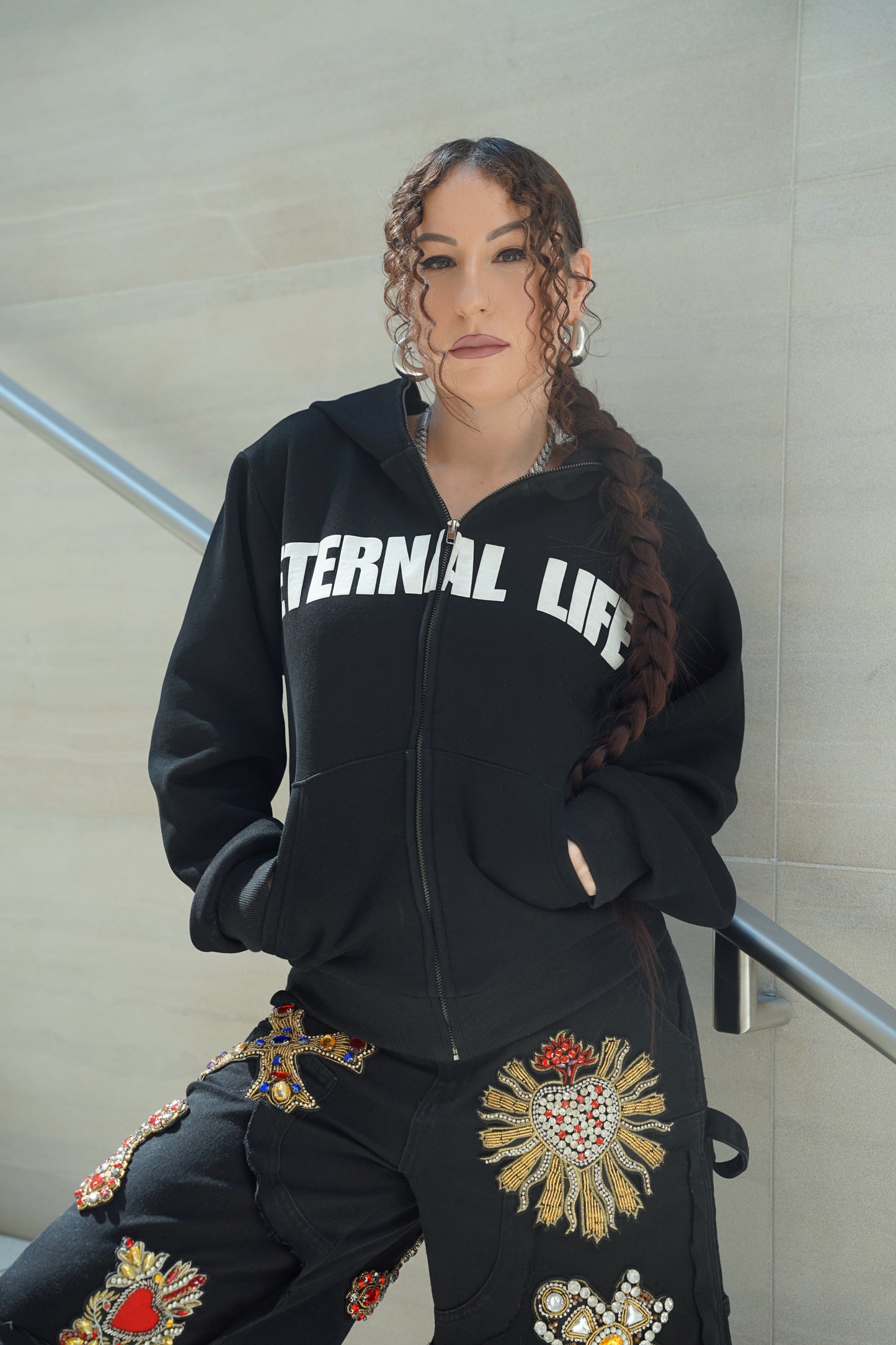 ETERNAL LIFE FULL ZIP HOODIE UNISEX