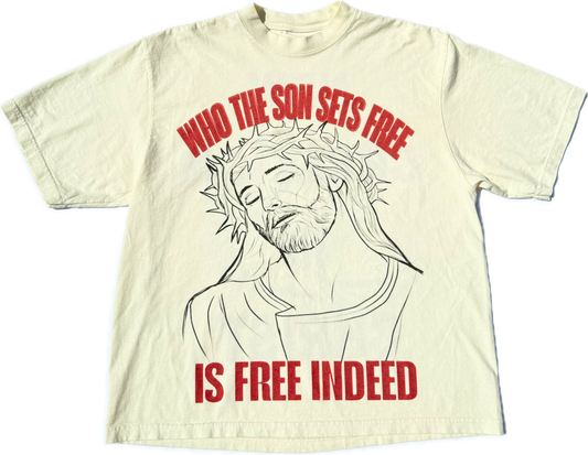 NEW CREATION IN CHRIST CRÈME T SHIRT UNISEX